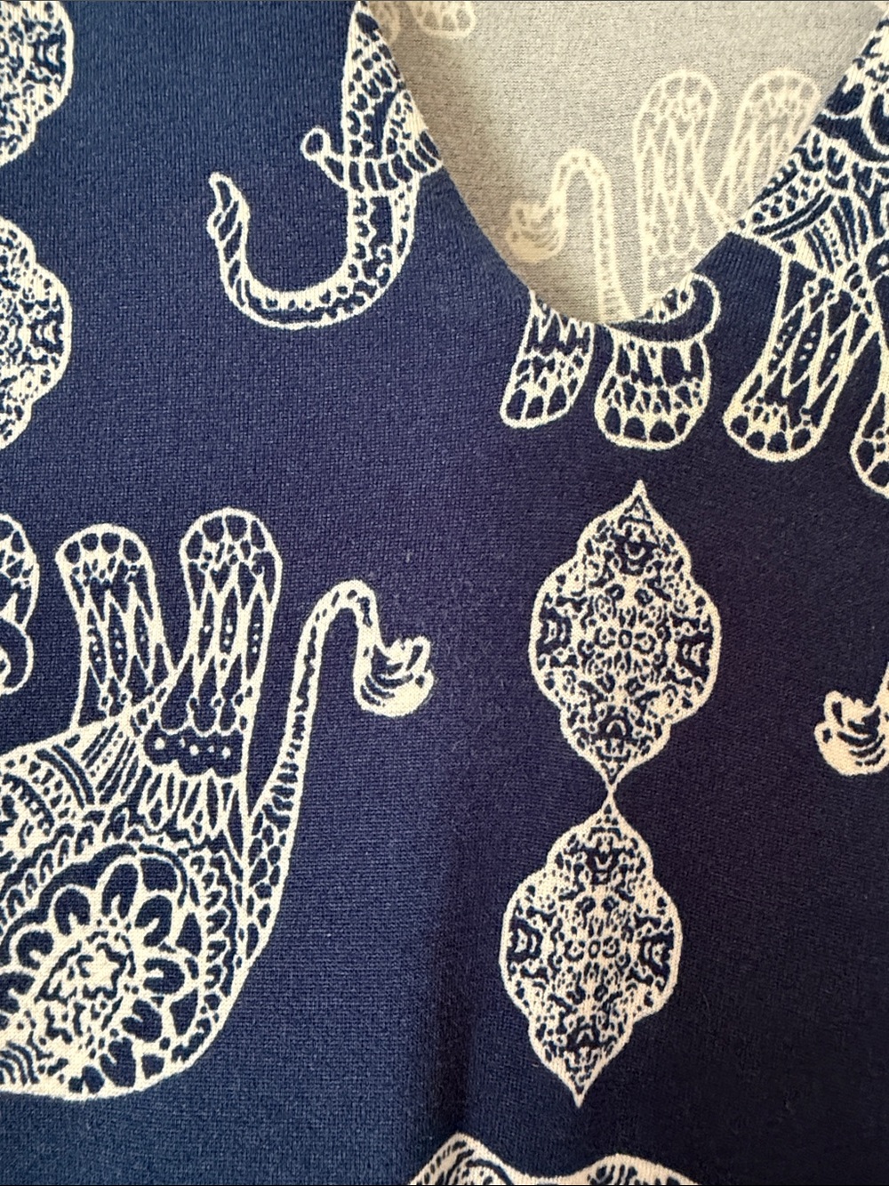 Agnes & Dora Elephant Maxi Dress Size Small - Picture 5 of 5